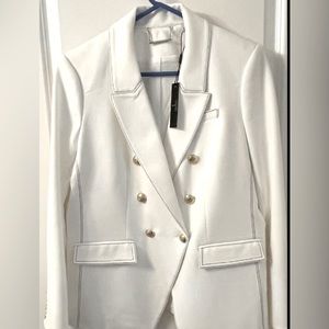 Tahari 🌹 womens white blazer